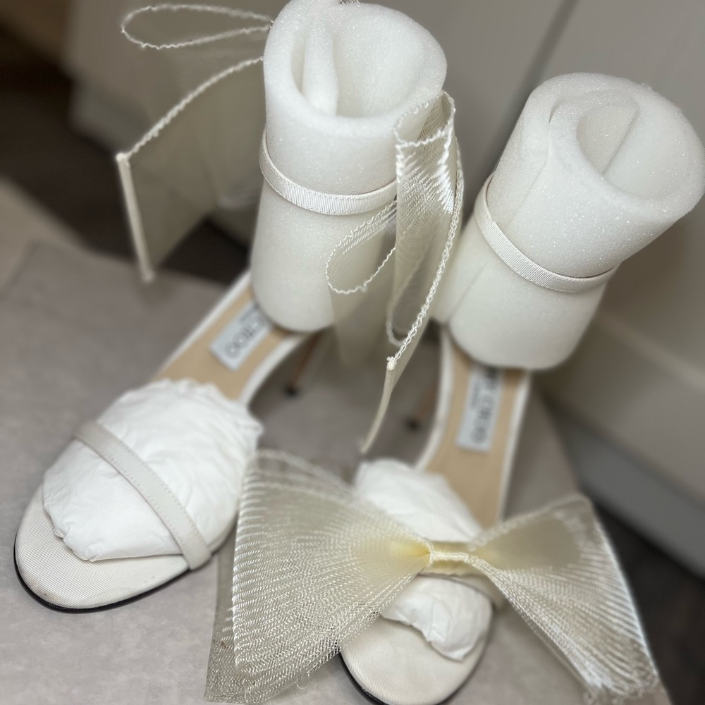 Jimmy Choo bow heels